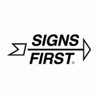 Signs First Logo PNG Vector