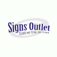Signs outlet Logo Vector