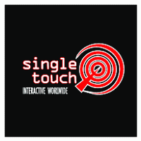 Single Touch Interactive Worlwide Logo PNG Vector