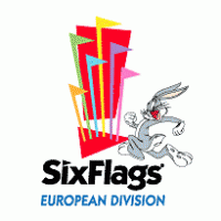 Six Flags European Division Logo PNG Vector
