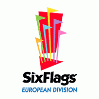 Six Flags European Division Logo Vector