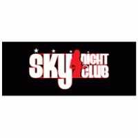 Sky Night Club Logo Vector