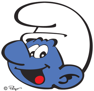 Smurf Logo PNG Vector