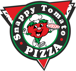 Snappy Tomato Pizza Logo Vector