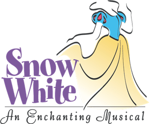 Snow White An Enchanting Musical Logo Vector