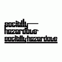 Socially Hazardous Logo Vector