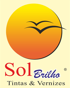 Sol Brilho Tintas Logo PNG Vector