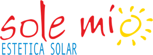 Sole Mio Estetica Solar Logo Vector