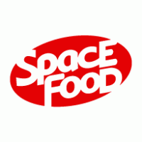 Space Food Logo Vector