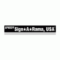 Speedy Sign A Rama Logo PNG Vector
