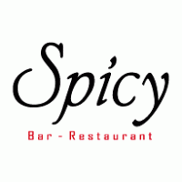Spicy Bar Restaurant Logo Vector