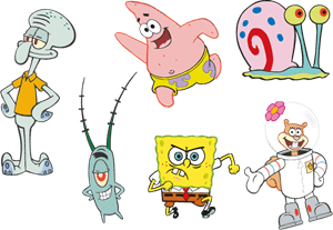 Spongebob Squarepants Logo PNG Vector