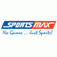 SportsMax With Tagline Logo Vector