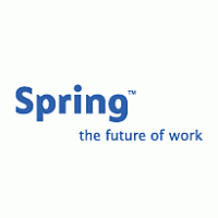Spring Logo PNG Vector