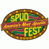 Spud Fest Logo Vector