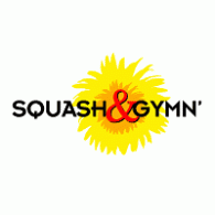 Squash & Gymn Logo PNG Vector