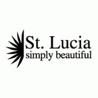 St. Lucia Simply Beautiful Logo PNG Vector
