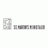 St. Martin's Minotaur Logo PNG Vector
