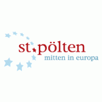 St. Pцlten Mitten in Europa Niederцsterreich Logo Vector