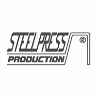 Steel Press Production Logo PNG Vector