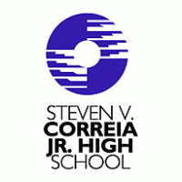 Steven V. Correia Jr. High School Logo Vector