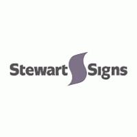 Stewart Signs Logo PNG Vector