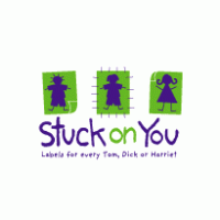 Stuck On You Logo Vector