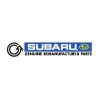Subaru Genuine Remanufactured Parts Logo PNG Vector