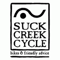 Suck Creek Cycle Logo Vector