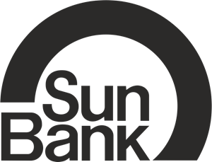 Sun Bank Logo Vector