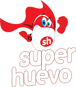 Super Huevo Logo PNG Vector