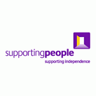 Supporting People Logo PNG Vector