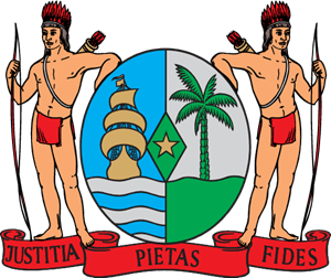 Suriname Coat of Arms Logo Vector