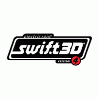 Swift 3D version 4 Logo Vector