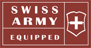 Swiss Army Equipped Logo Vector
