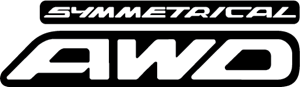 Symmetrical AWD Logo Vector