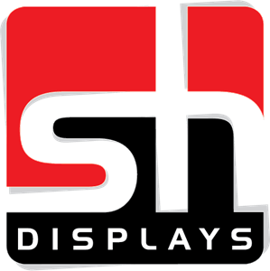 S H Displays Logo PNG Vector