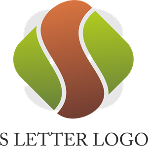 S Letter Design Logo PNG Vector