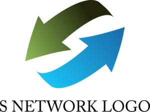 S Letter Network Logo Vector