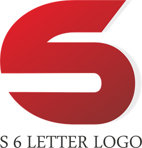 S6 Letter Logo PNG Vector