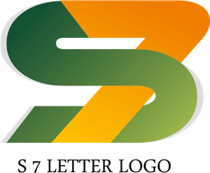 S7 Letter Logo PNG Vector