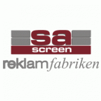 SA-screen Logo Vector
