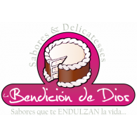 SABORES Y DELICATESSES LA BENCION DE DIOS Logo Vector