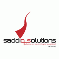 Saddiq Solutions Logo PNG Vector