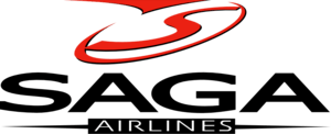SAGA airlines Logo PNG Vector