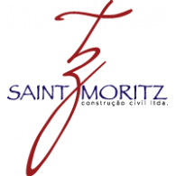 Saint Moritz construção civil. Logo Vector