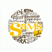 Sam's Cafe Logo PNG Vector