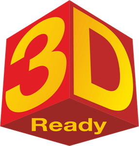 Samsung 3D ready Logo Vector