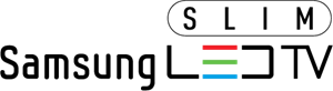 Samsung Slim LED TV Logo PNG Vector