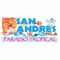 San Andres... Paraiso Terrenal Logo PNG Vector